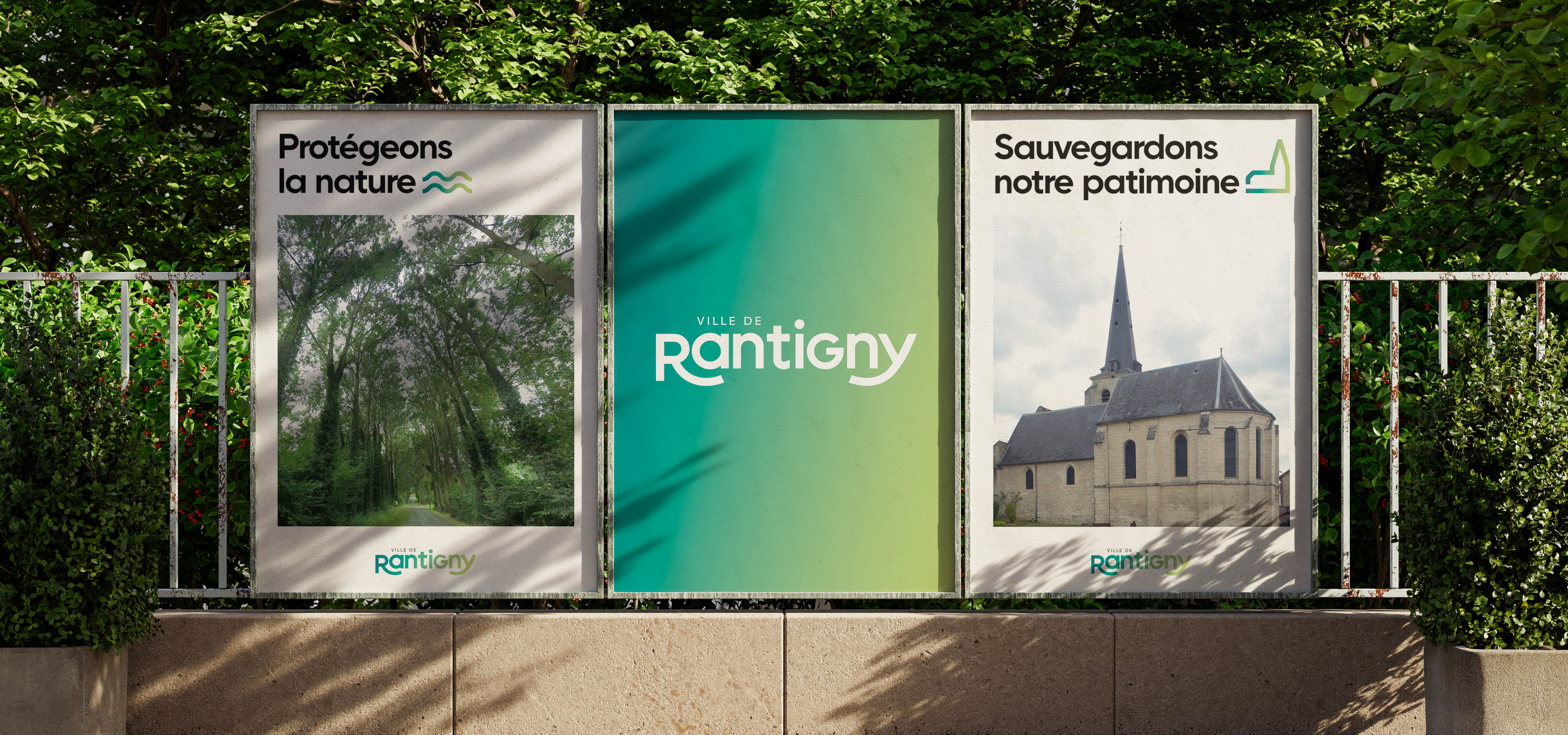 Nouveau logo pour la ville de Rantigny